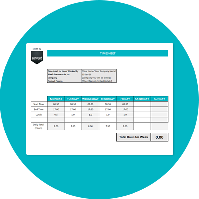 Free Timesheet for Freelancers and Contractors