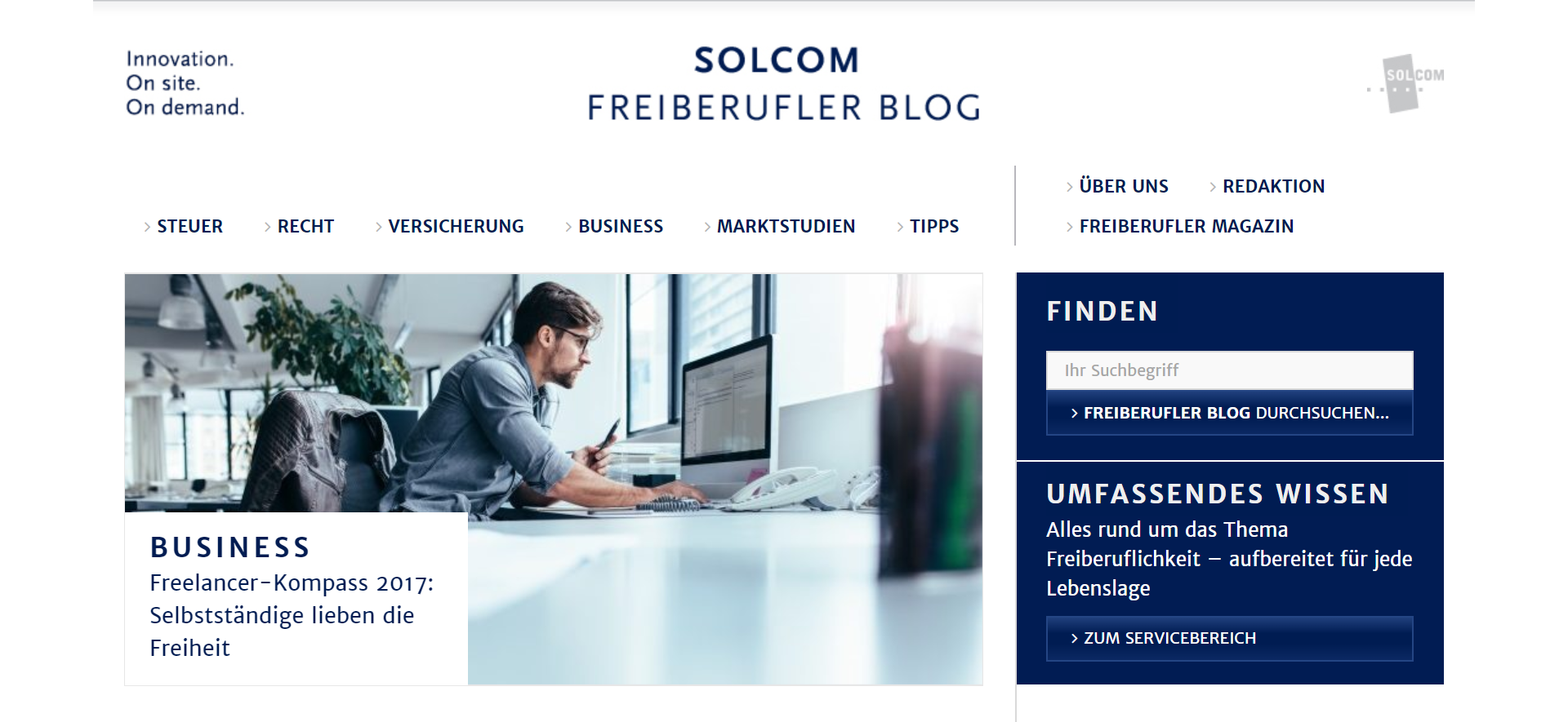 Freiberufler-Blog_Screenshot