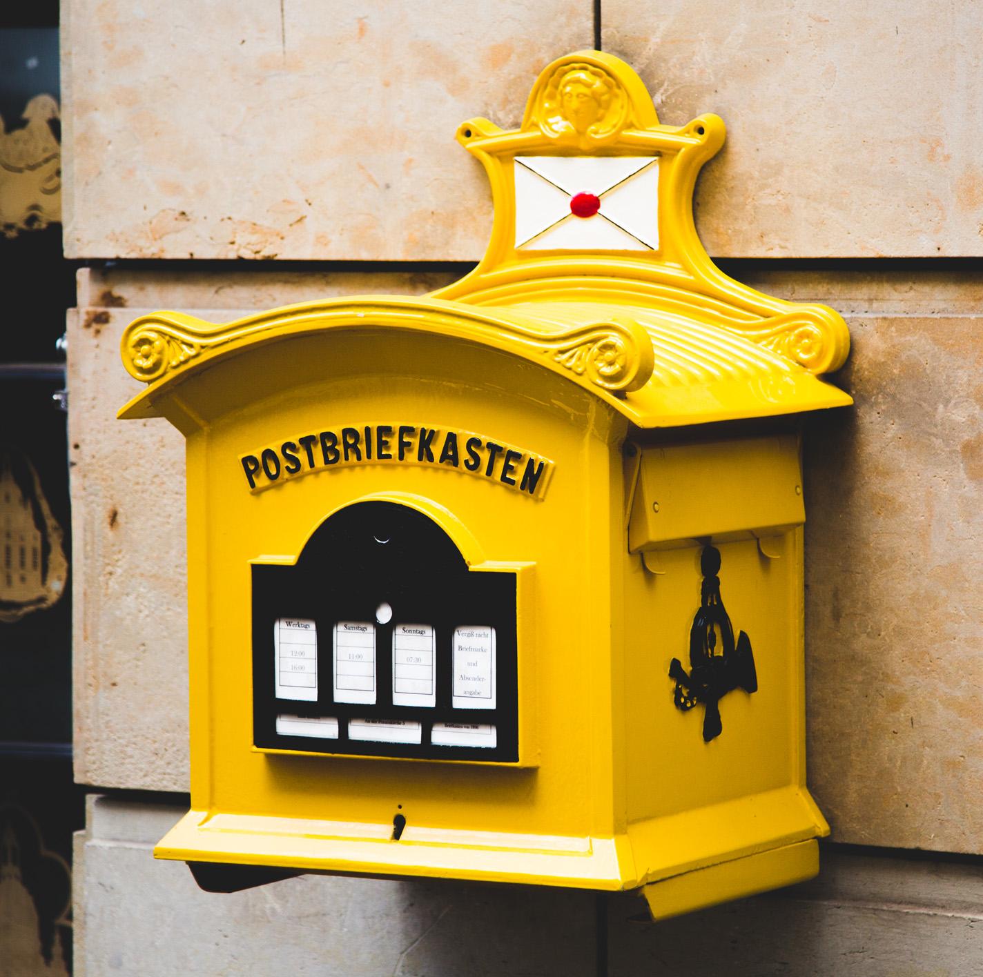 Briefkasten Rechnungen per Post