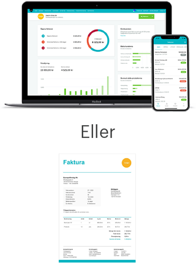 fakturamall eller faktureringsprogram