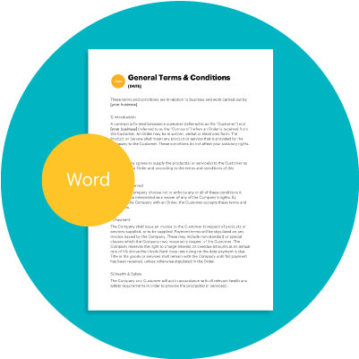 Terms and Conditions Template Thumbnail
