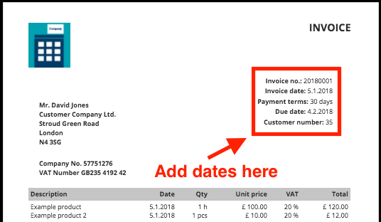 How To Create An Invoice Template Tutorial Free Template Zervant