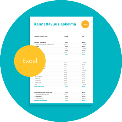 Lataa ilmainen kannattavuuslaskelmapohja