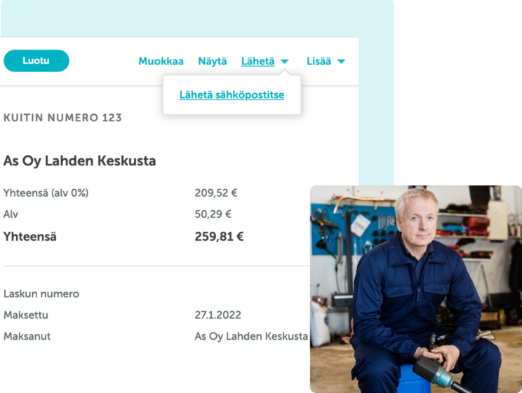 Käteiskuitti vs maksun vahvistus