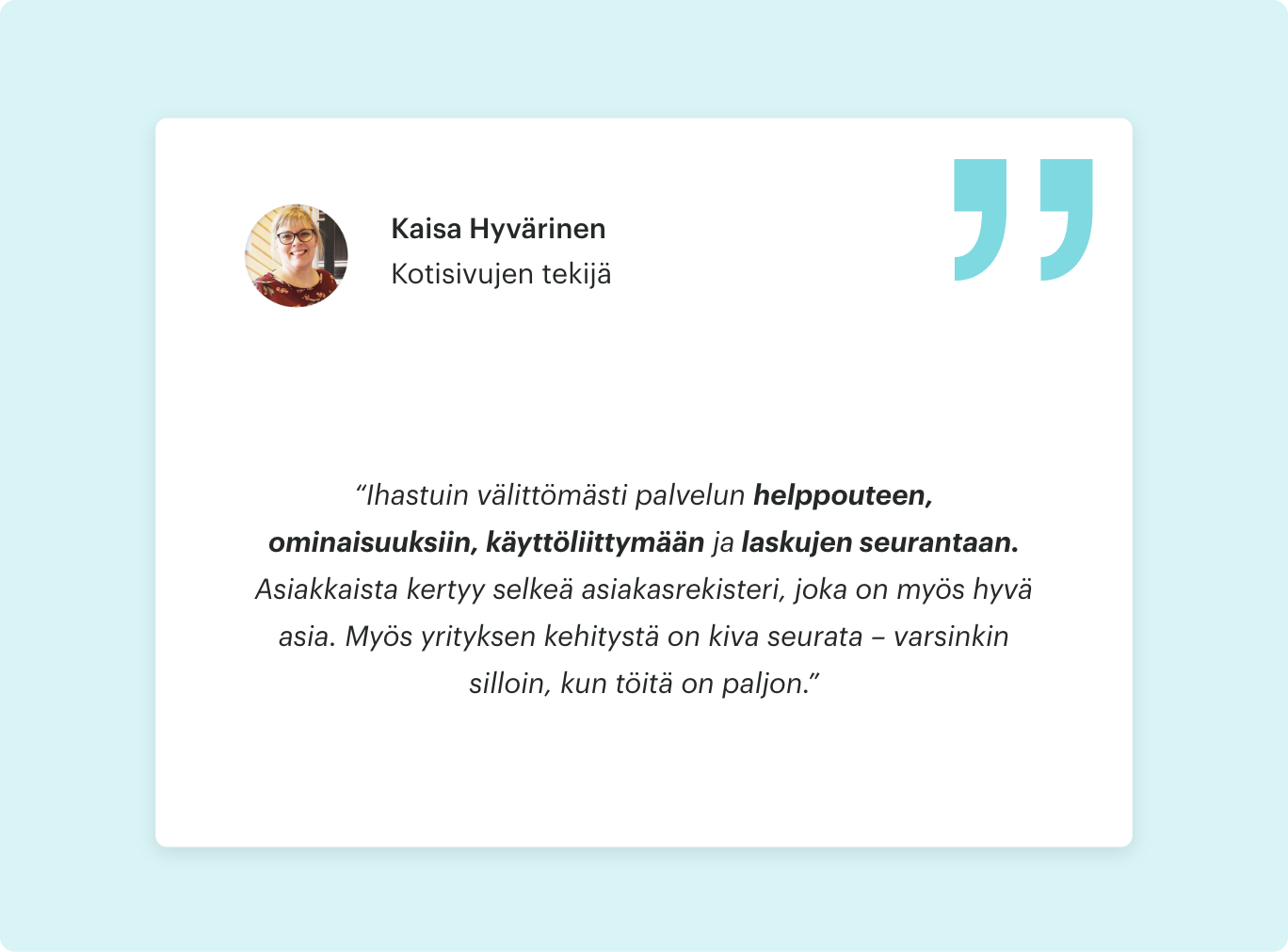 Kaisa Hyvarinen - Mediahuone