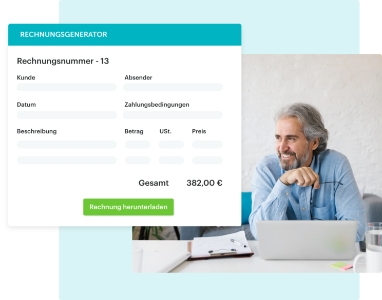 Rechnung schreiben mit Zervants Rechnungsgenerator