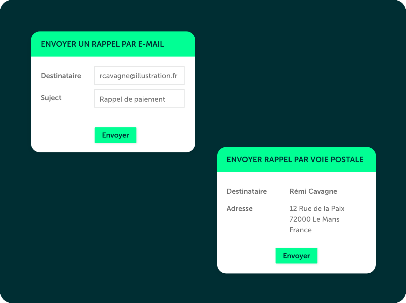 Rappel Cotisation Rappels de paiement - automatiques et manuels - Zervant